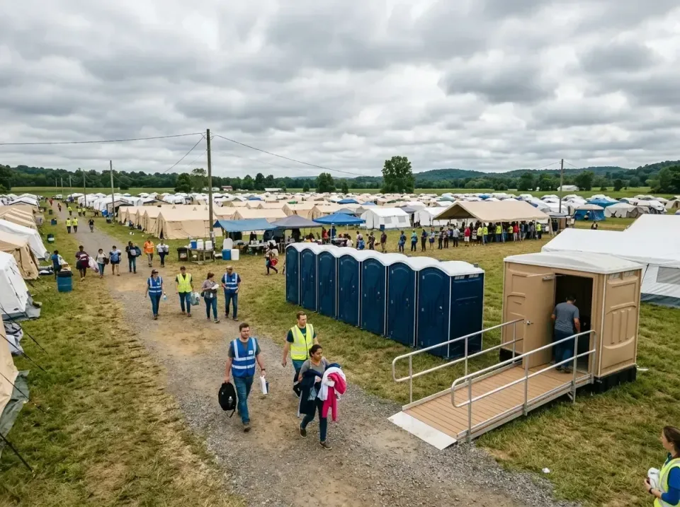 disaster-relief-camp-restrooms-010 — frequently asked questions, Dumpster & Portable Bathrooms Rental in Ellinwood, KS